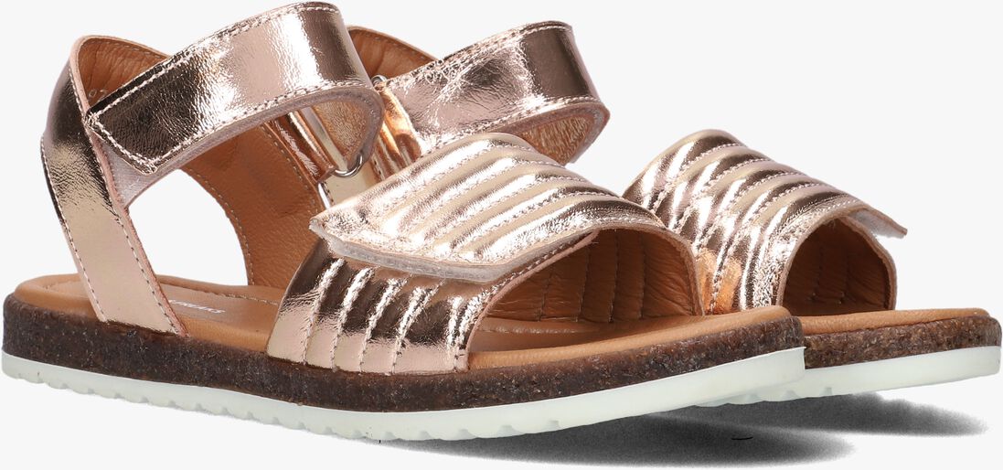 JOCHIE & FREAKS ros&eacute;gouden jochie & freaks sandalen daisy