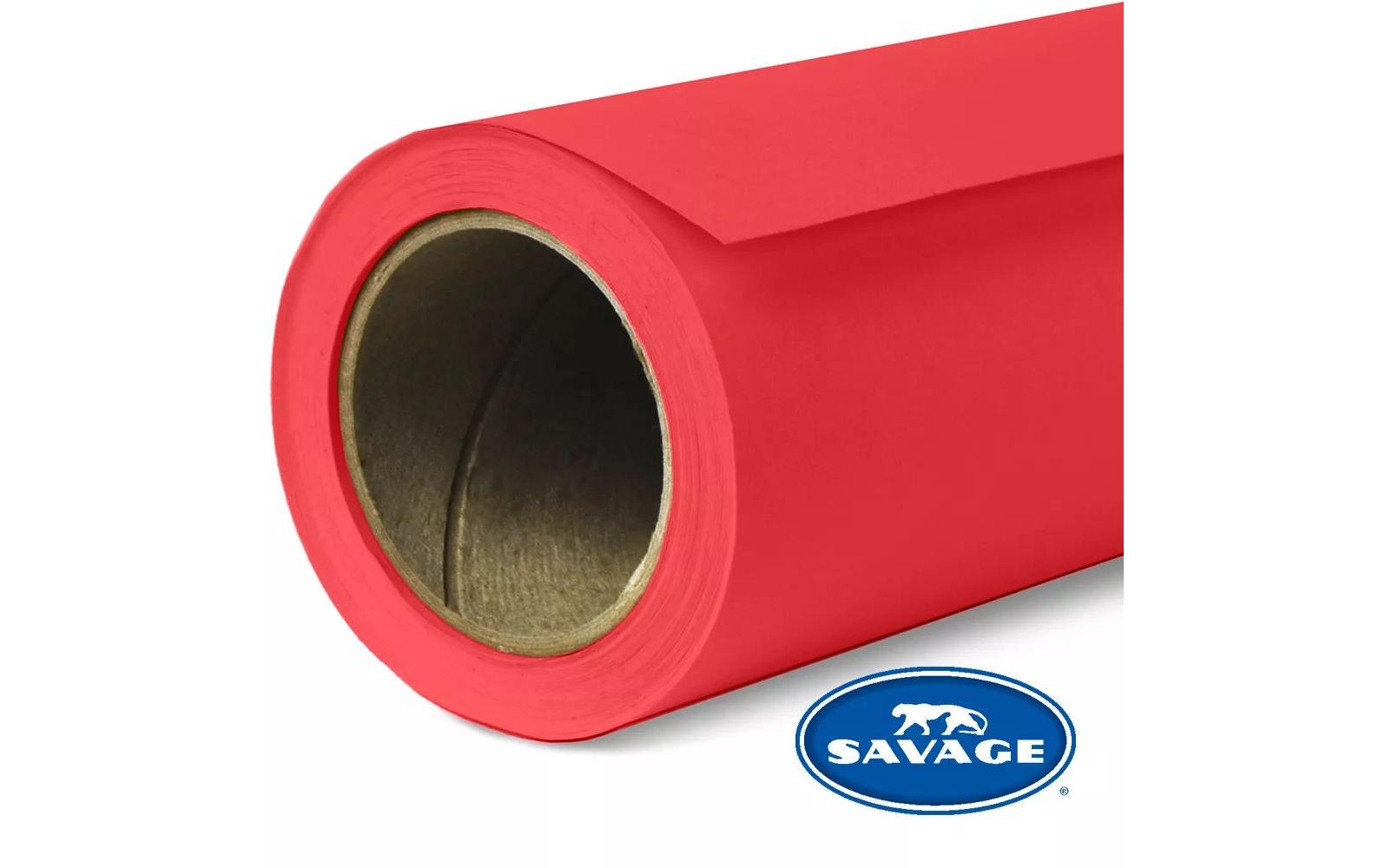 Hintergrund Papier 2.72 x 11m Primary Red<br>Das Hintergrundpapier von Savage