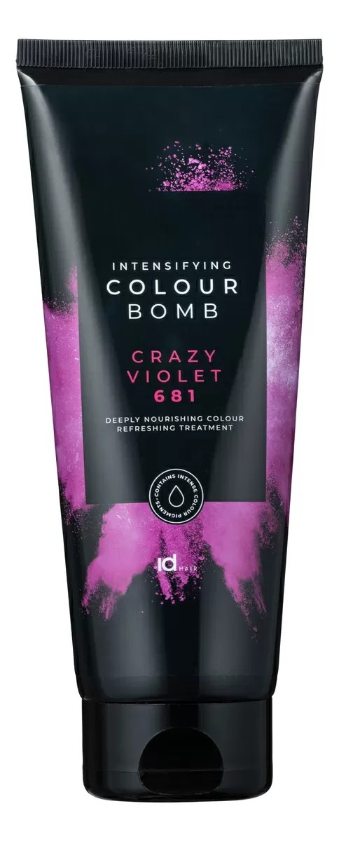 IdHAIR Colour Bomb Crazy Violet - 200 ml.