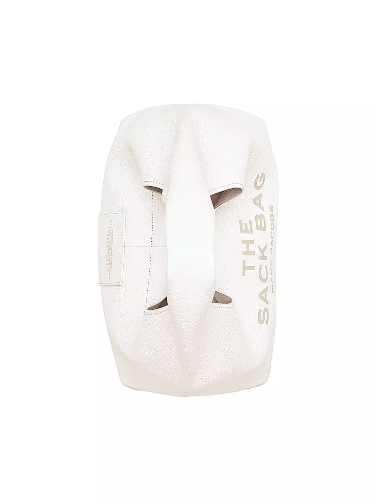 MARC JACOBS Ledertasche - Umhängetasche THE SACK BAG weiss