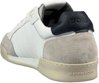 Björn Borg Sl200 Heren Lage sneakers Leren Sneaker Heren Wit