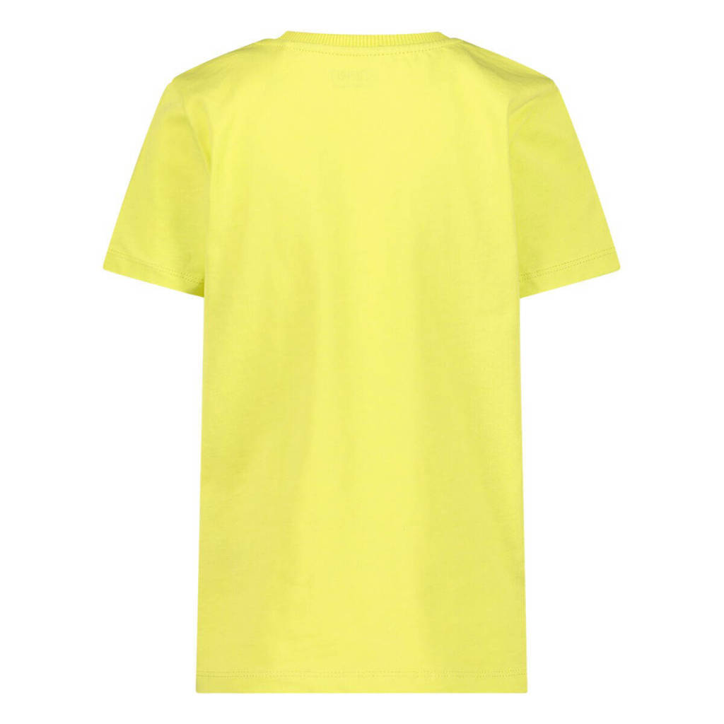 ESPRIT T-shirt met logo geel