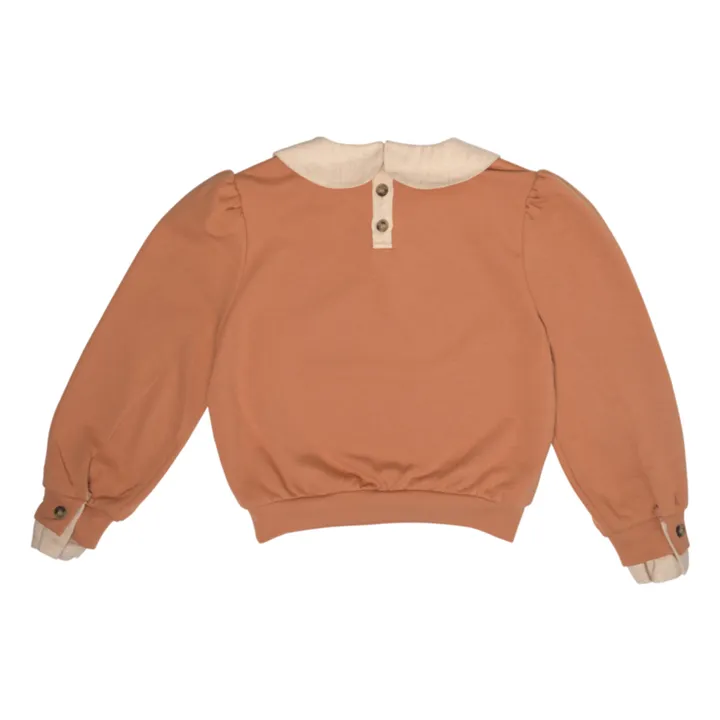 Baje Studio Pull Miara Col Claudine | Rose pêche