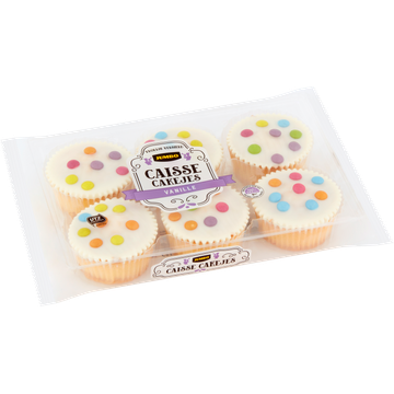 Jumbo Caisse Cakejes Vanille 6 Stuks