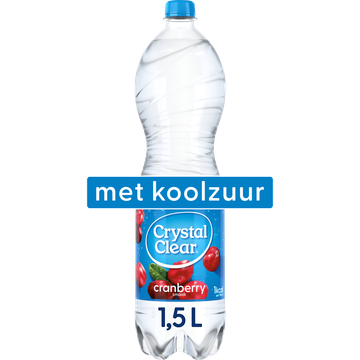 Crystal Clear Cranberry Smaak Drank 1,5 L