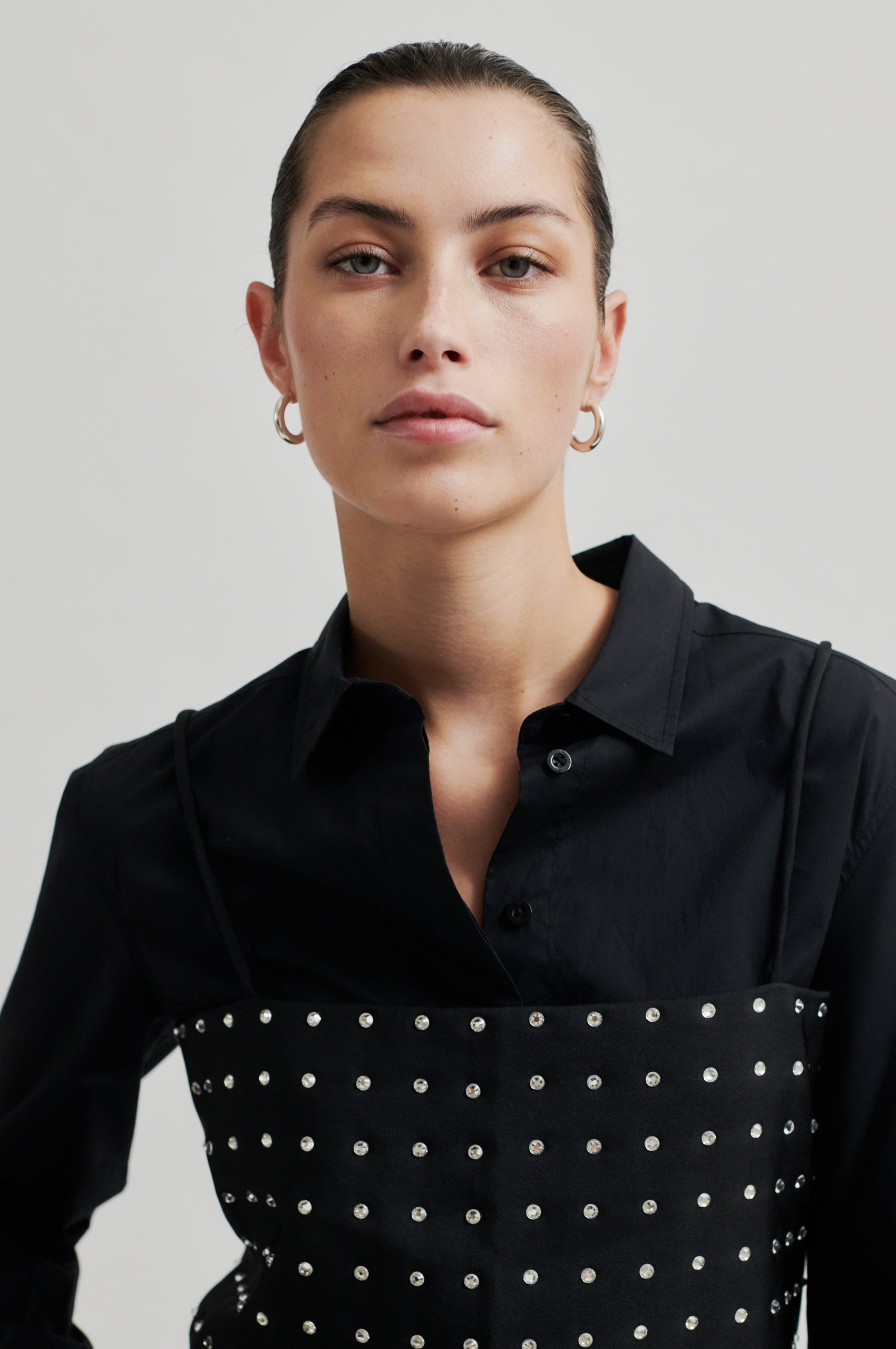 Second Female  Elegance top - sort