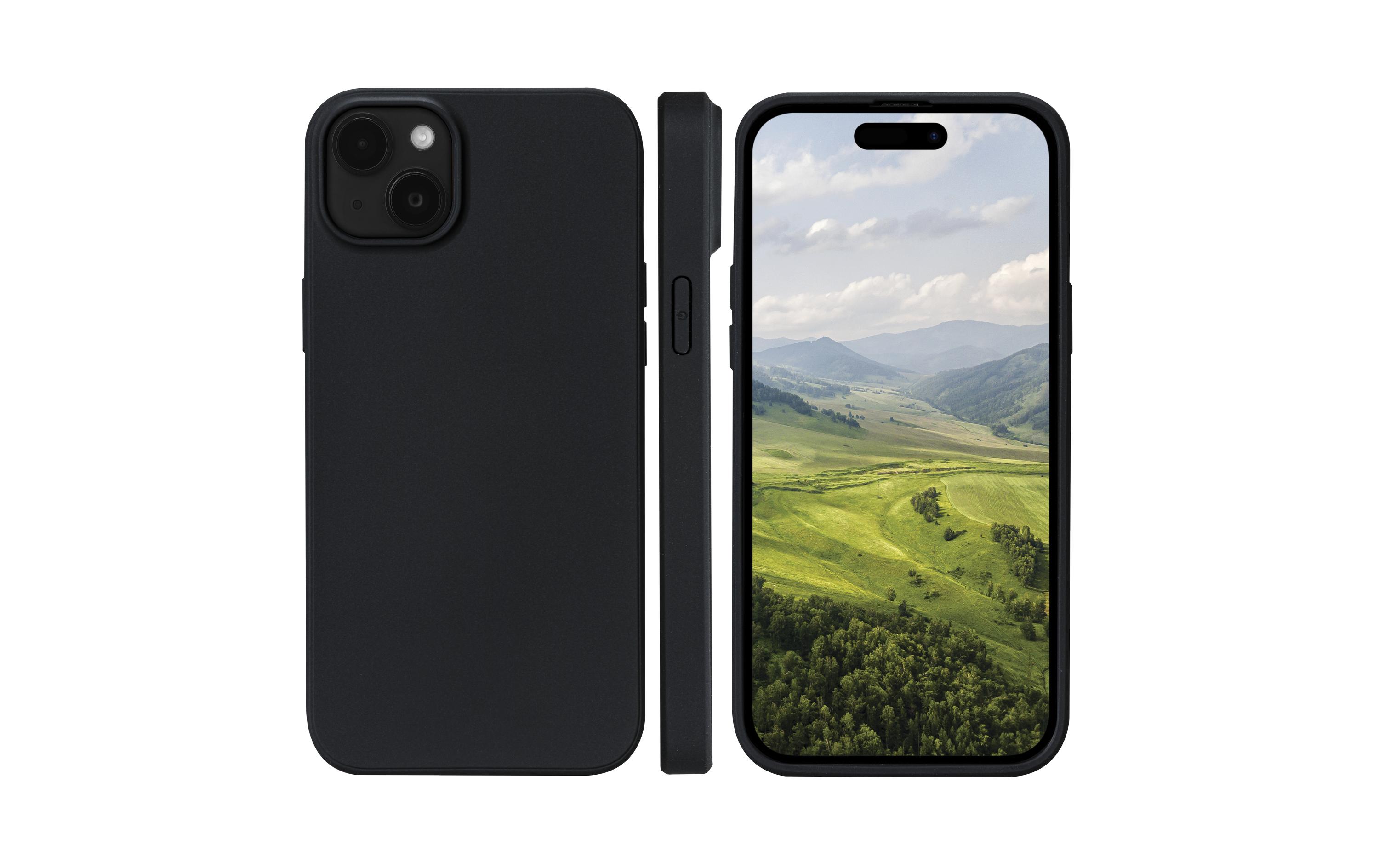 Back Cover Greenland iPhone 15 Plus Night BlackSchutzhülle für das Apple iPhone 15 Plus