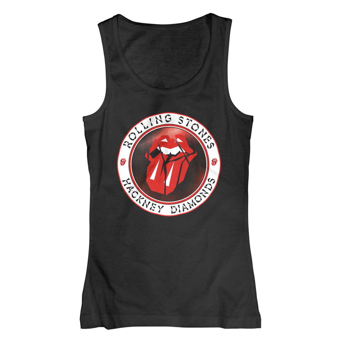 Hackney Diamonds Circle Label | The Rolling Stones Top