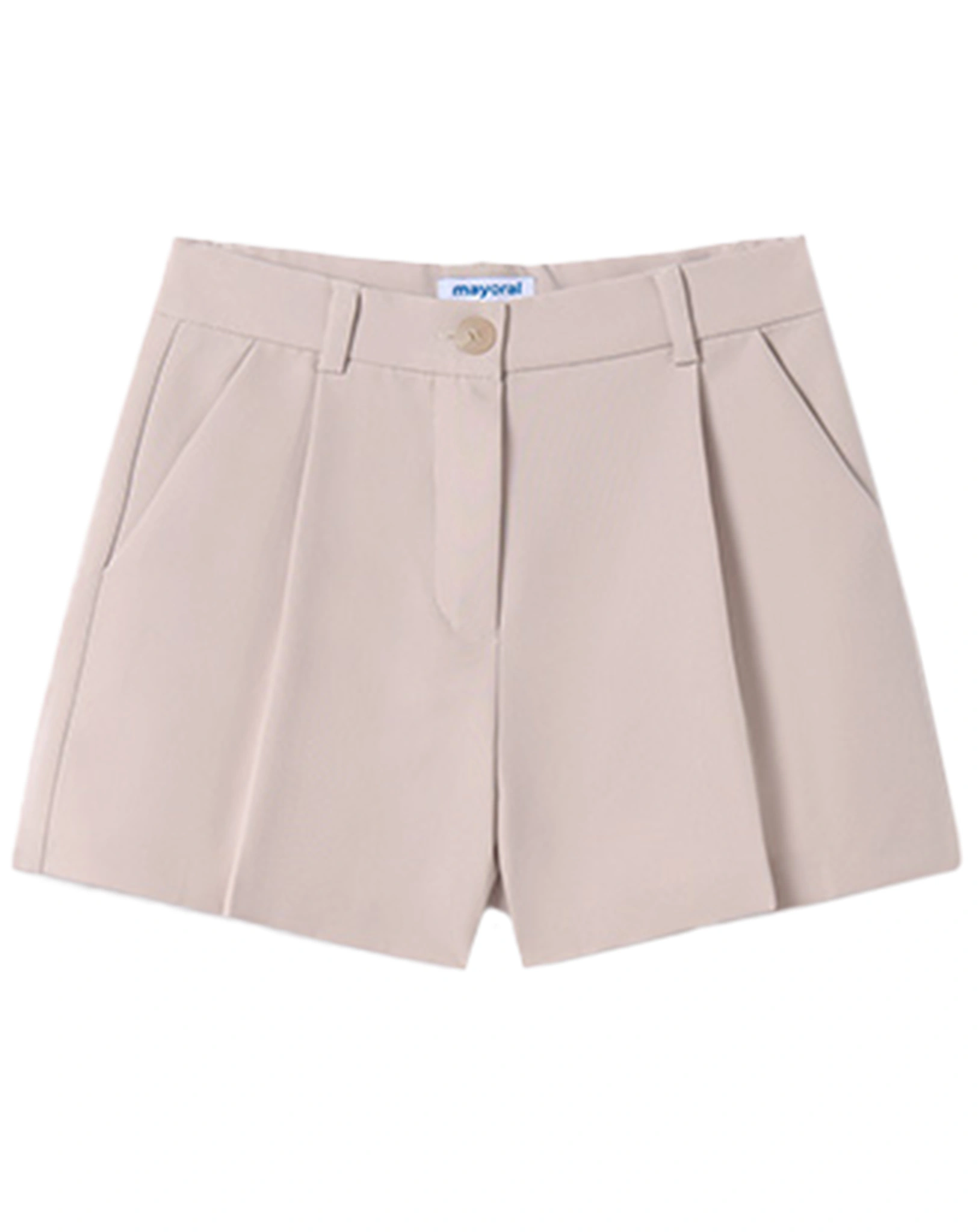 Shorts GOLDEN LIME CREPE in stein