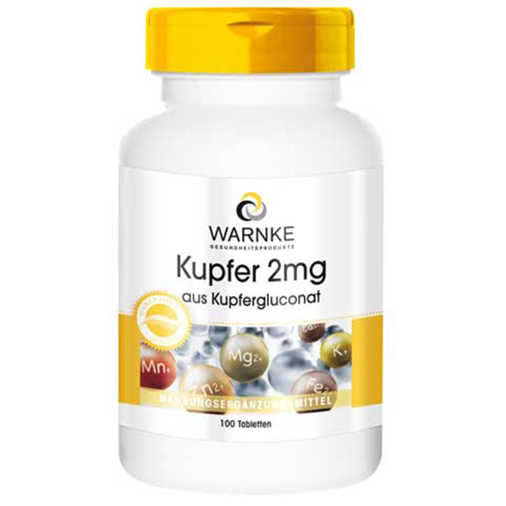 WARNKE Kupfer 2 mg
