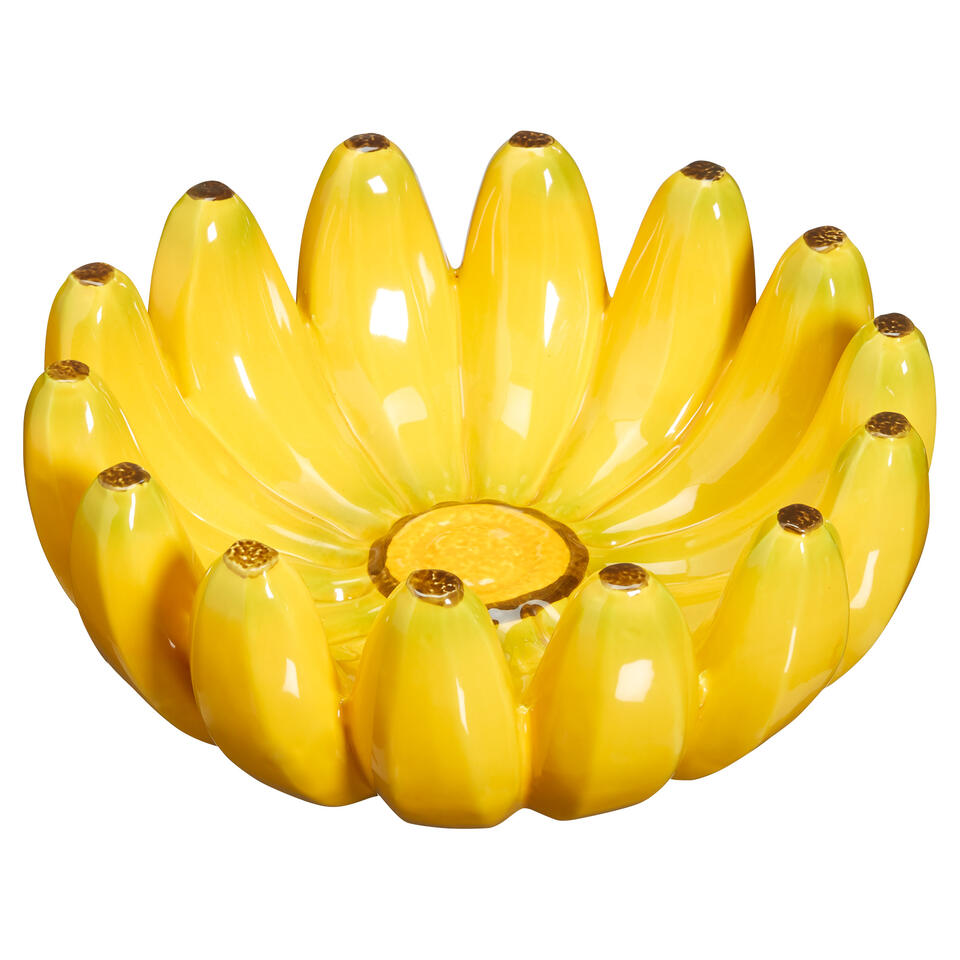 Fruitschaal Bananen Geel