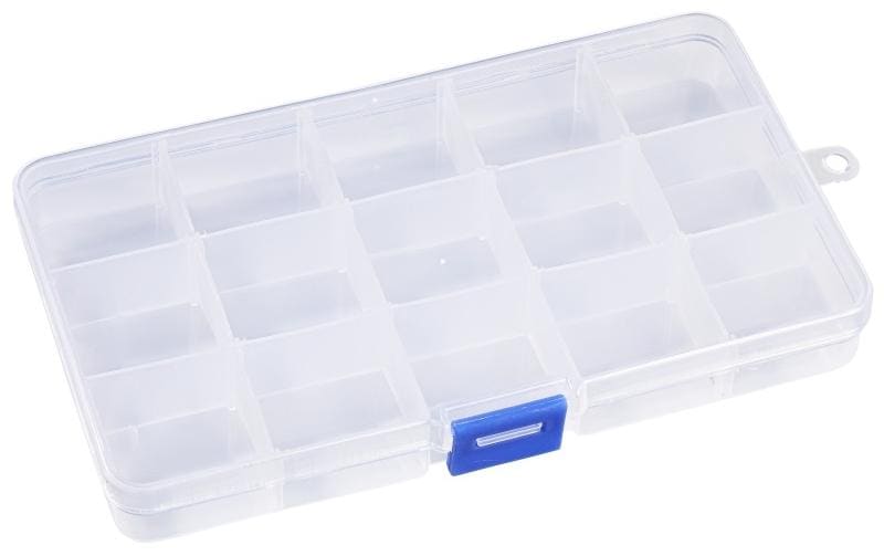 Sortimentskasten 15 FächerAufbewahrungsbox für Kleinteile