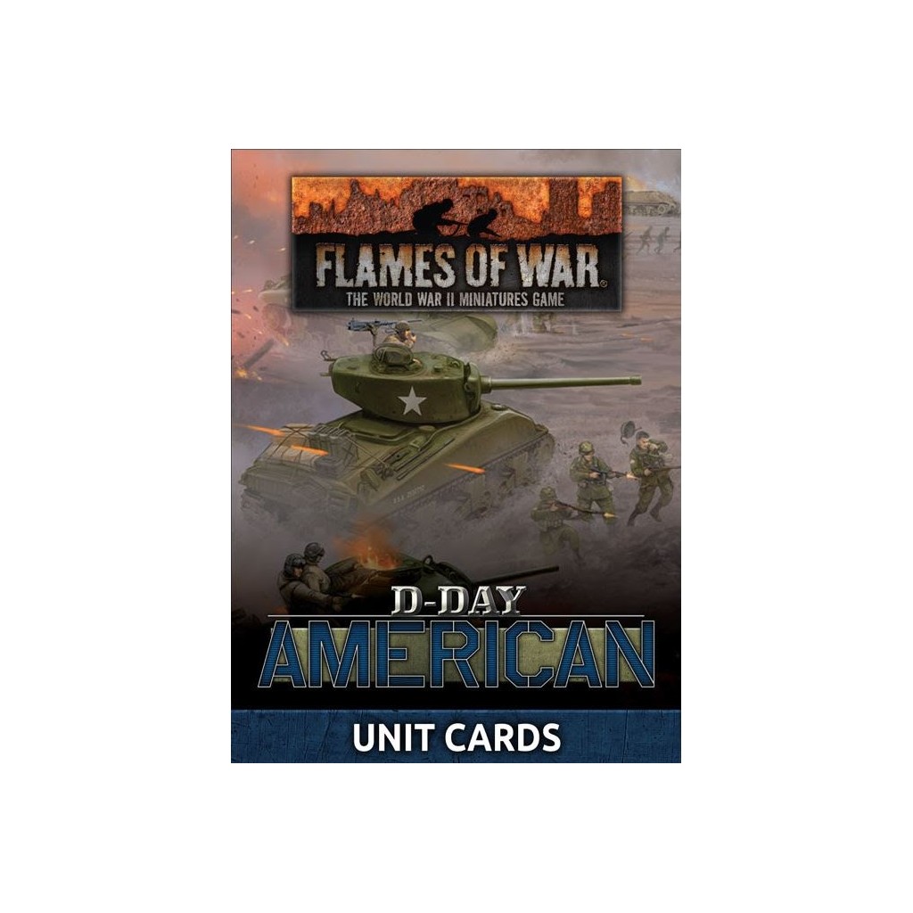 Flames of War - D-Day American Unit Cards
