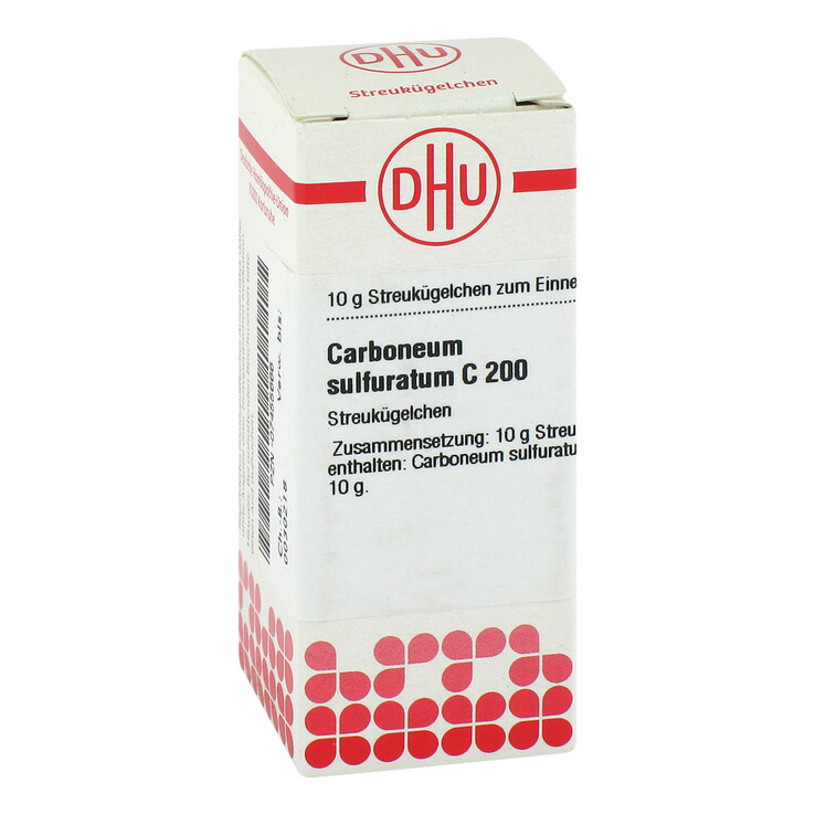 DHU Carboneum sulfuratum C 200 Gl, 10 g