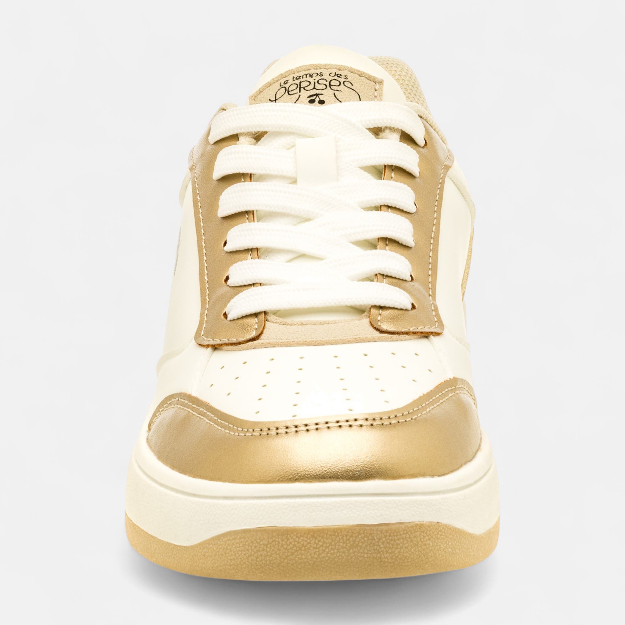 Baskets basses Femme or