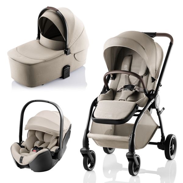 Trio Britax Römer Rio   Baby Safe Pro   Alcofa Rio Style Teak