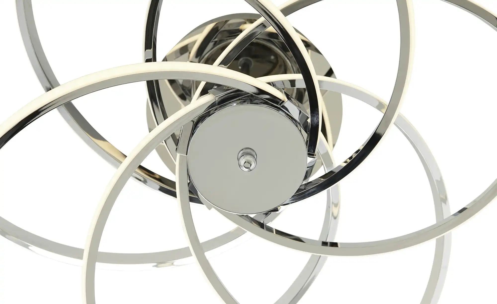 Meisterleuchten LED-Deckenleuchte, 6-flammig, chrom `gedreht´