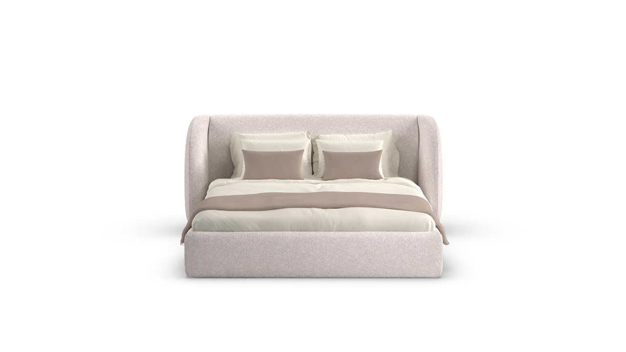 Bed Cove - Wool look off white