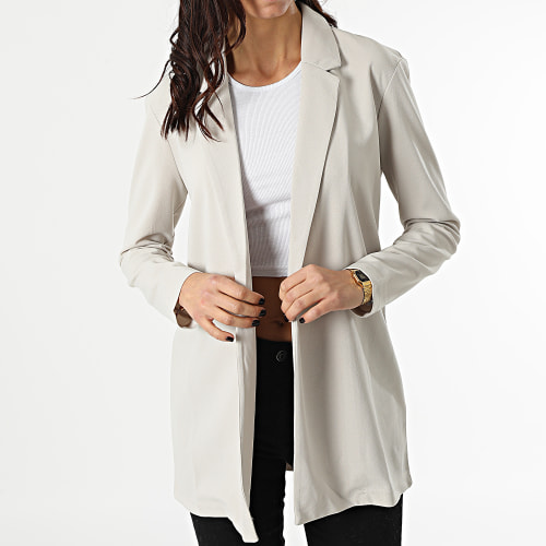 Veste Blazer Femme Geggo Beige