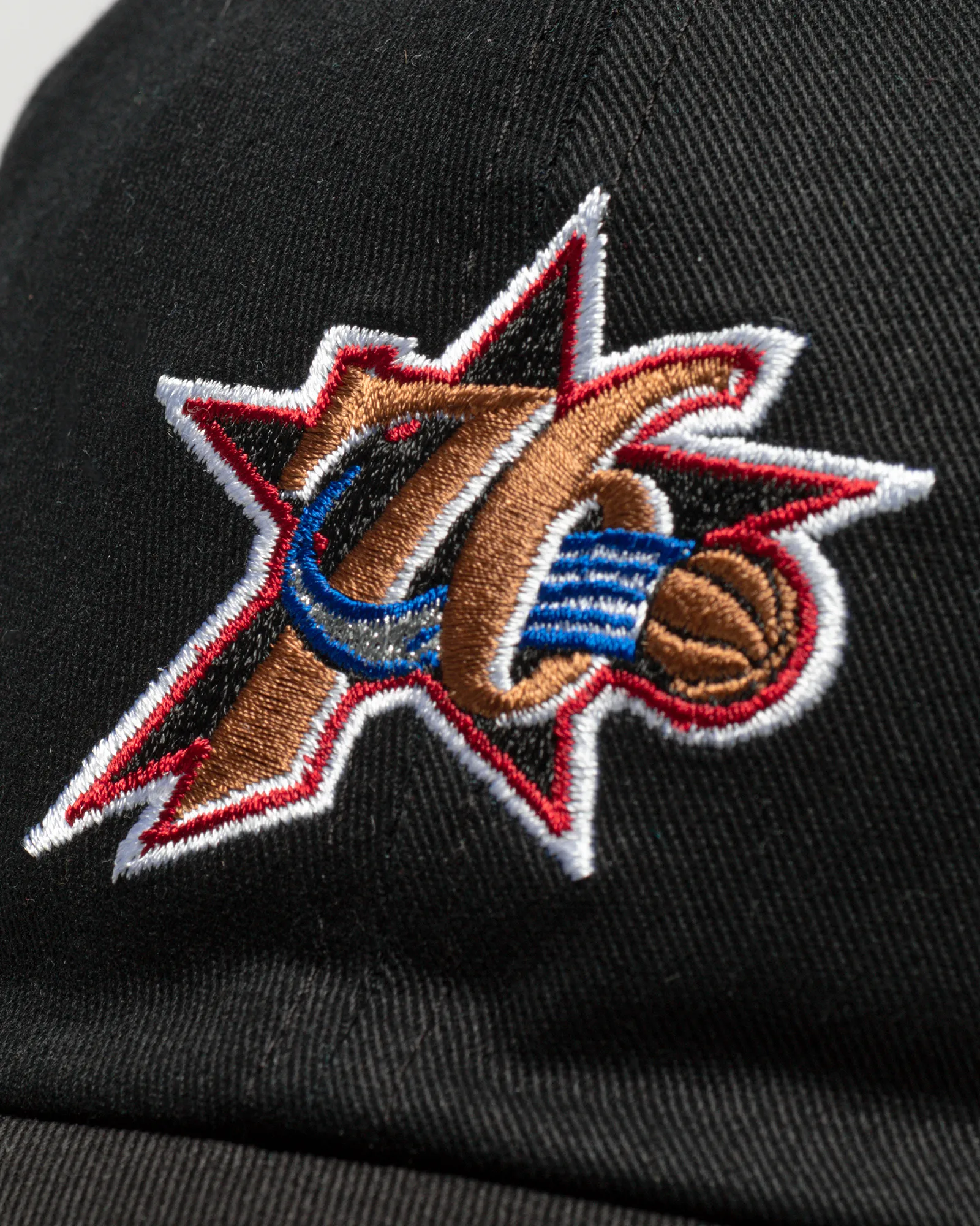 Boné Mitchell & Ness NBA Team Ground 2.0 Dad Strapback HWC Philadelphia 76ers