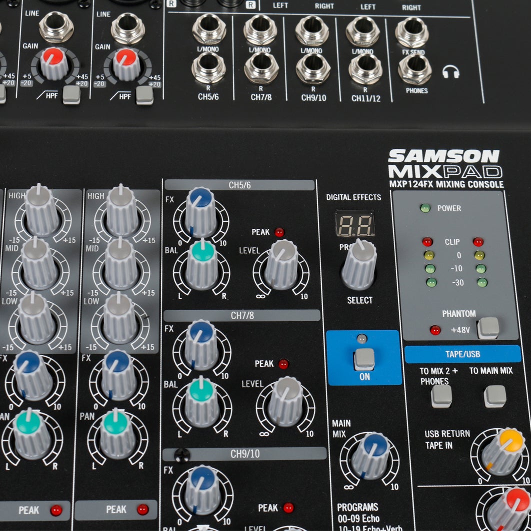 Samson MXP124FX MixPad mixer