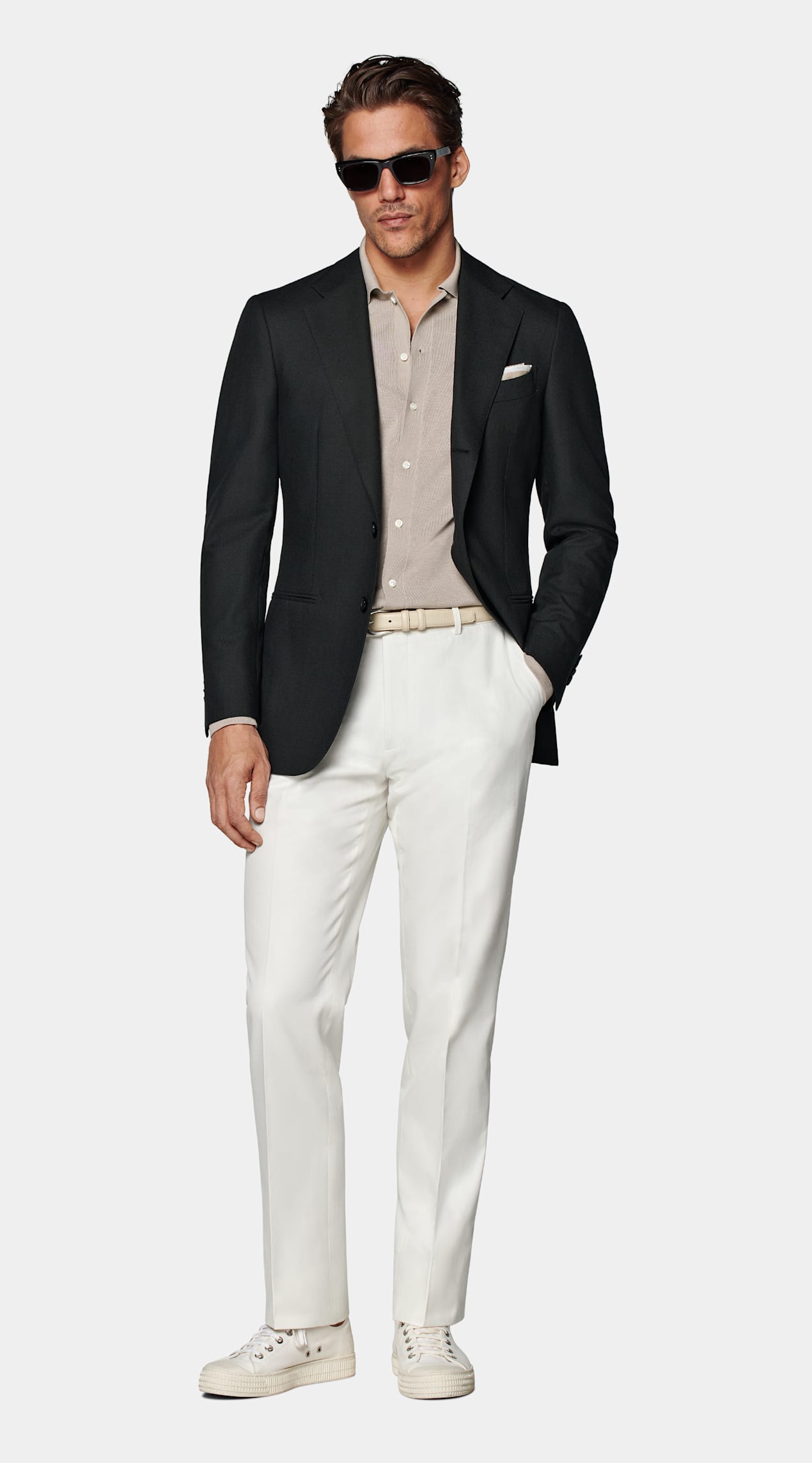 Blazer Havana coupe Tailored vert foncé