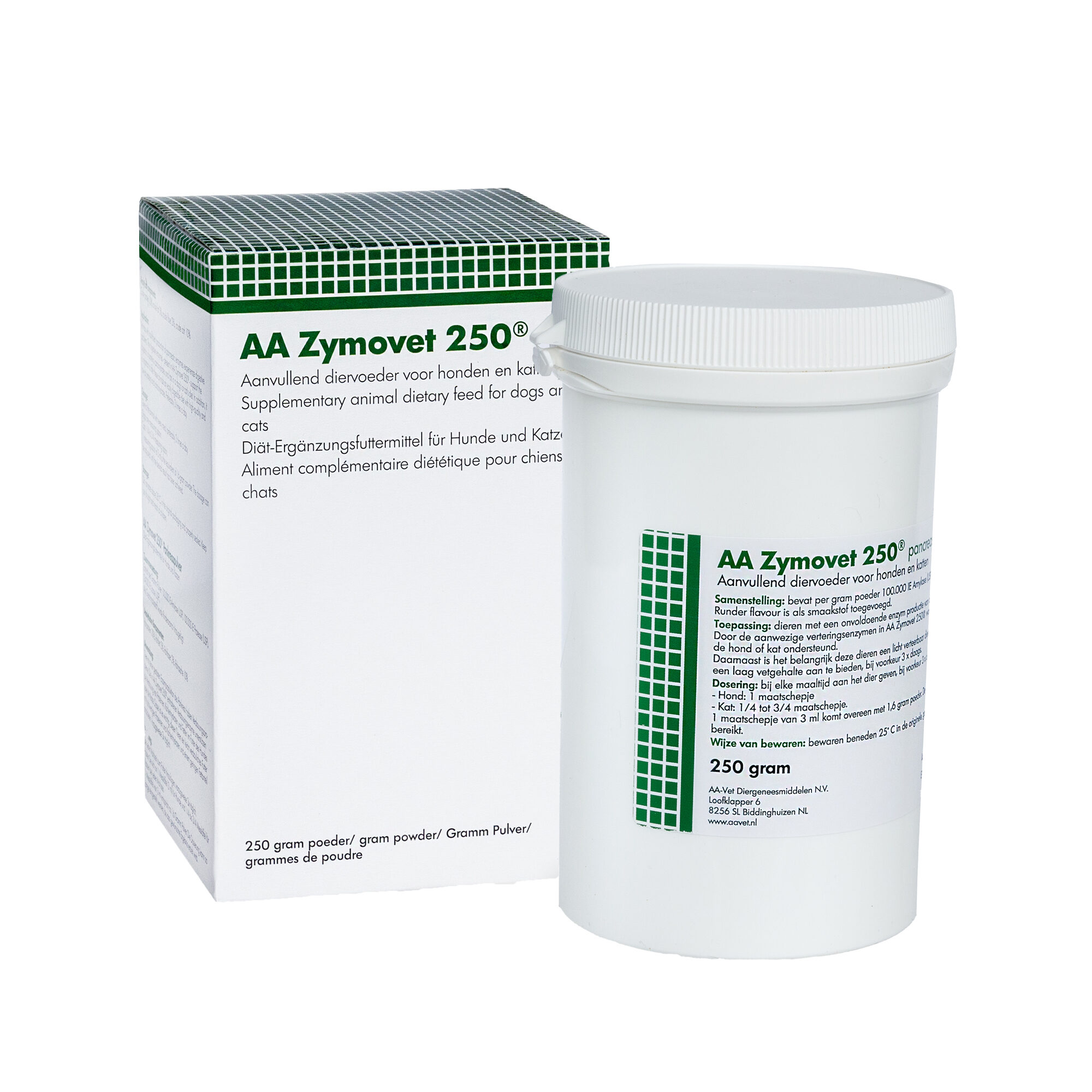 AA Zymovet 250 Pancreaspoeder