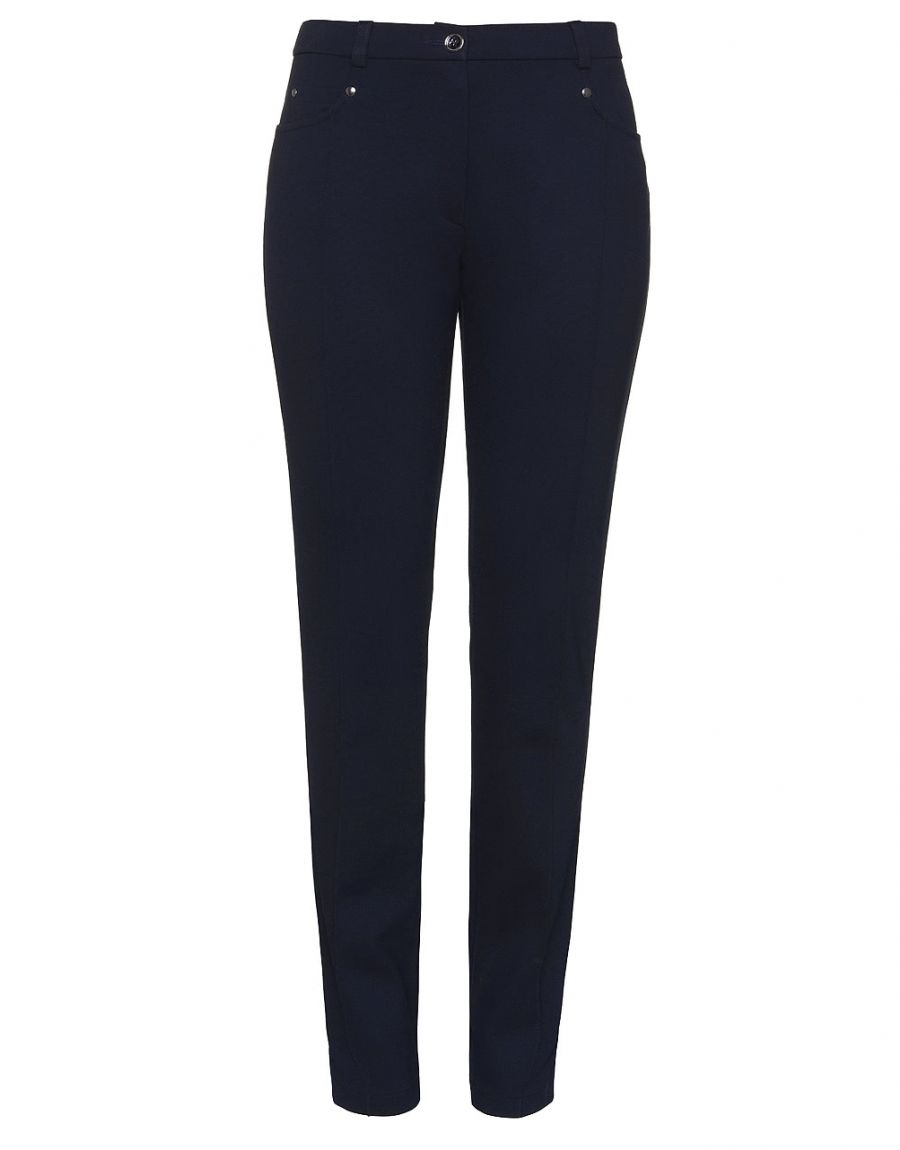 Pantalon droit marine