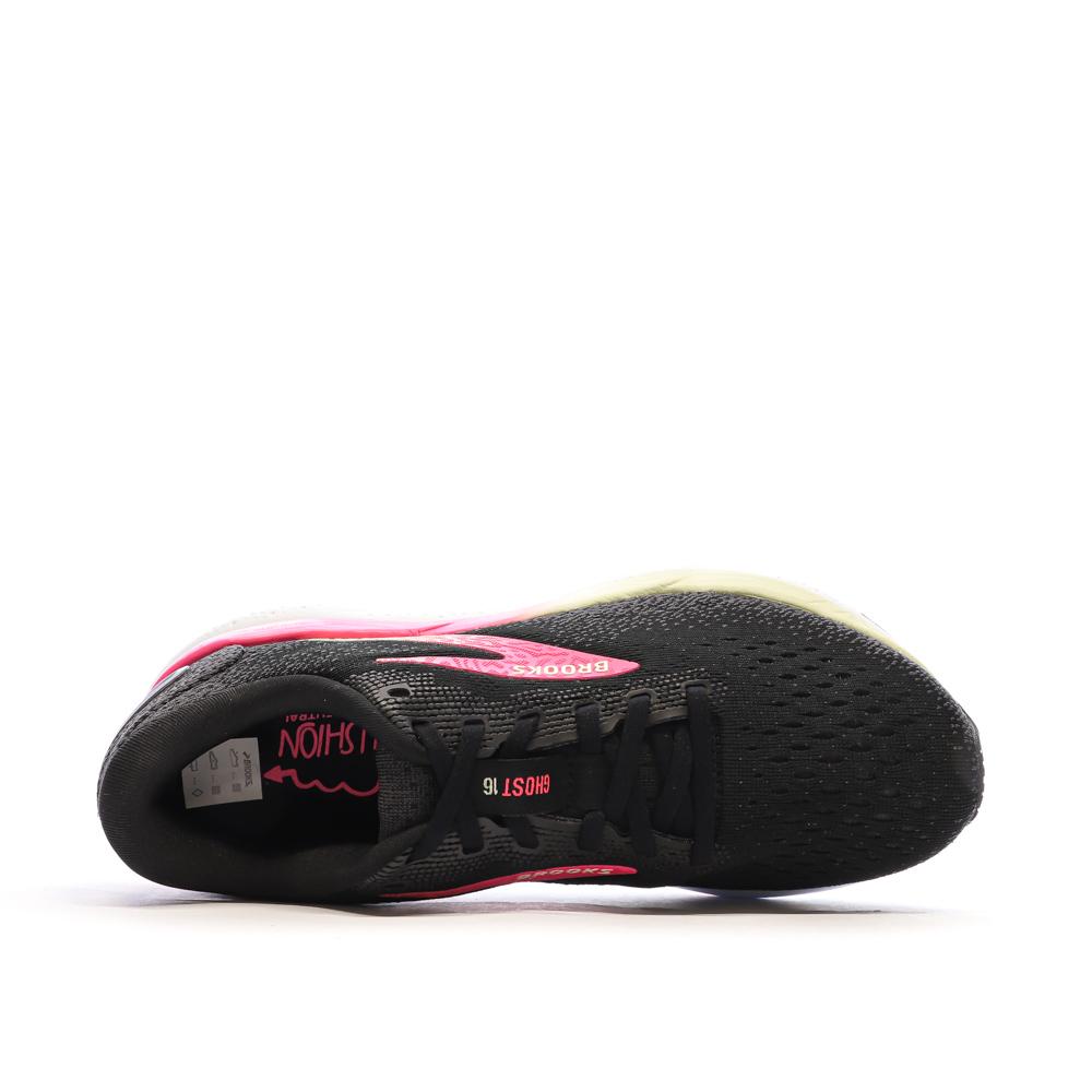 Brooks Chaussures de running Noir/Rose Femme Brooks Ghost 16