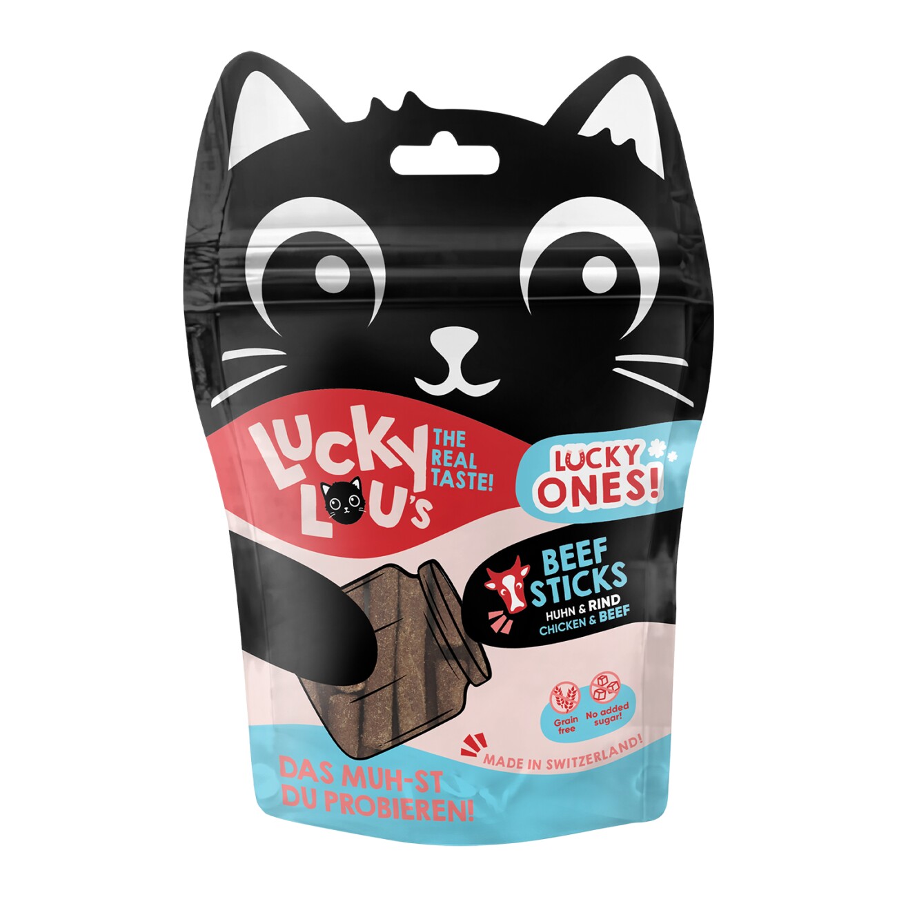 Lucky Lou Lucky Ones Sticks 8x50 g Huhn und Rind