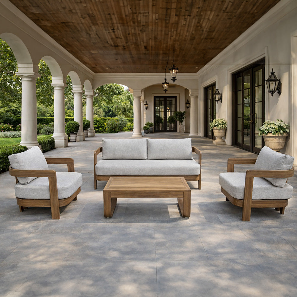 SenS-Line Santiago Loungeset- Aluminium