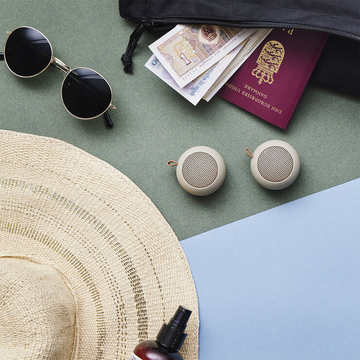 Kreafunk aGO MINI - Ivory Sand Beige