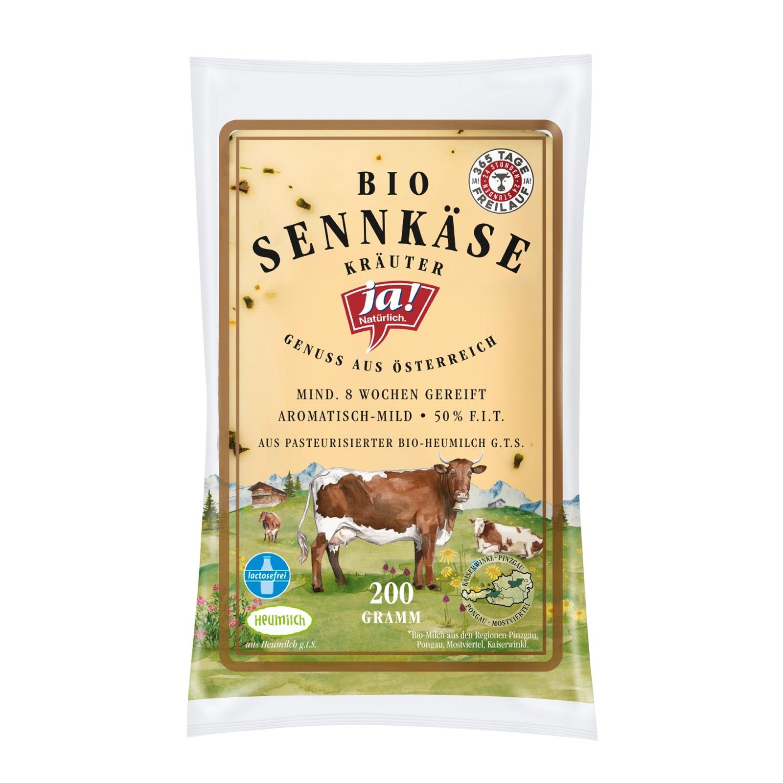 Ja! Natürlich Sennkäse Kräuter