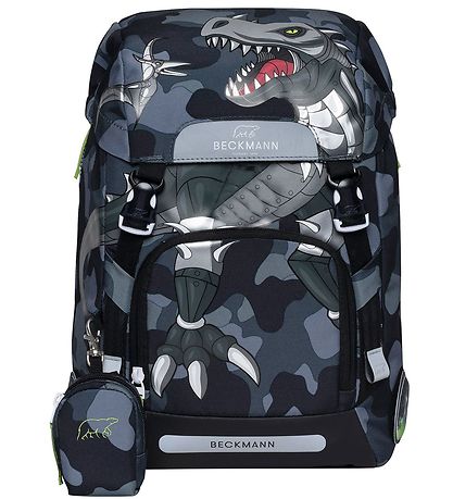 Beckmann Skoletaskes?t - Classic - Camo Rex