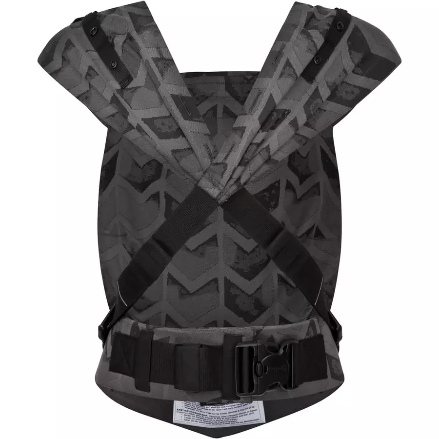 Hoppediz Neugeborenen Babytrage Primeo Jacquard Amsterdam Black