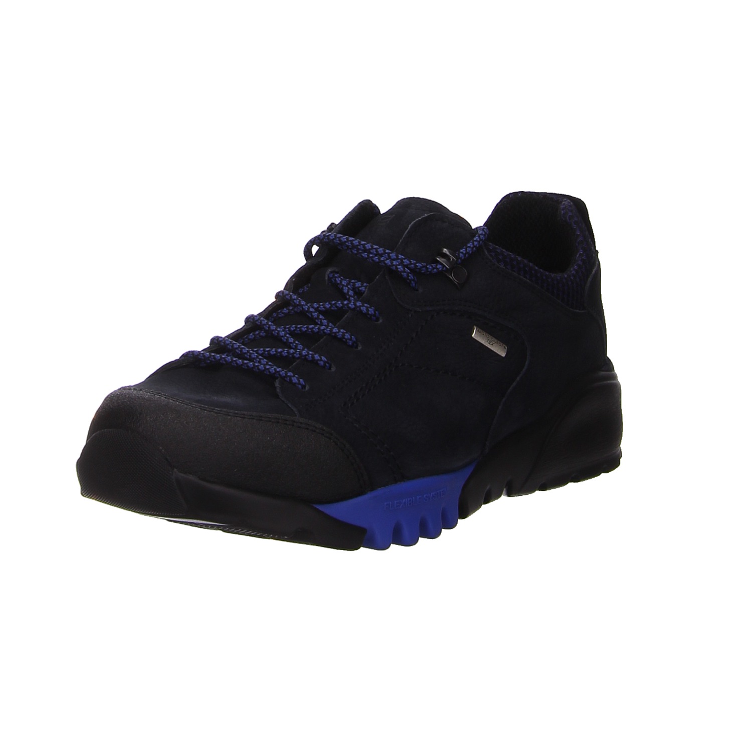 Waldläufer Sneaker schwarz schwarz