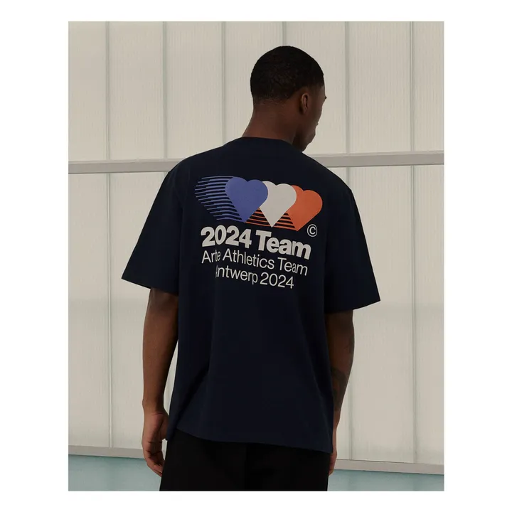 Arte Antwerp T-shirt Heart France | Bleu marine
