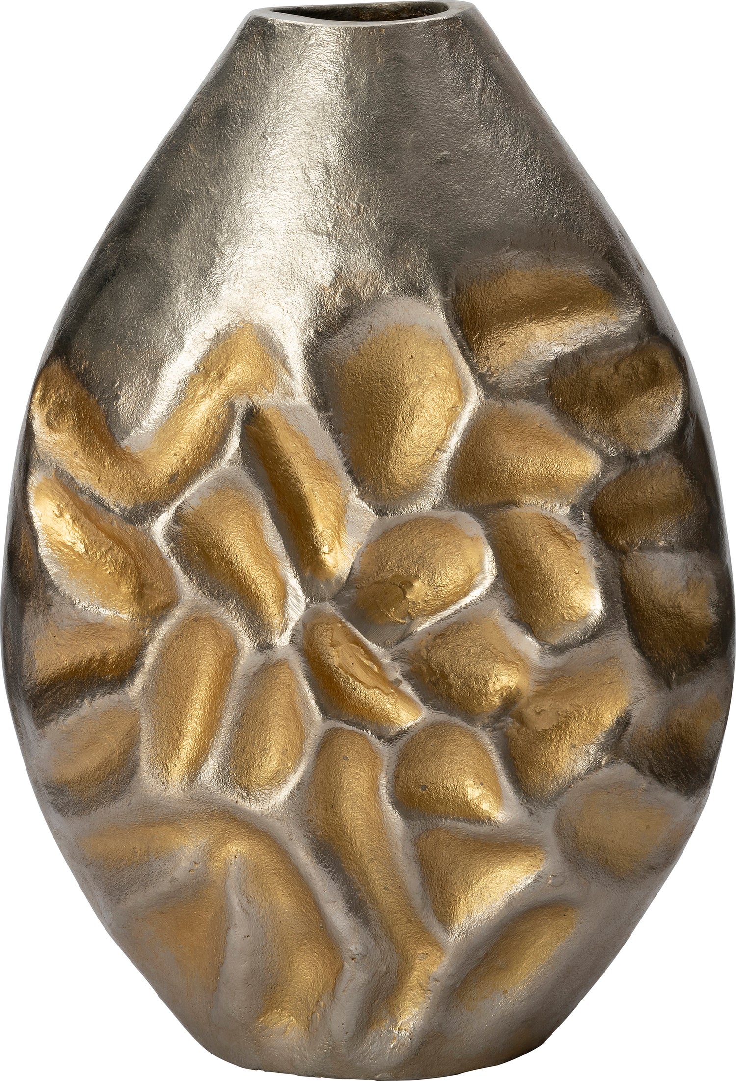 Intratuin vaas Mandy goud 29 x 15 x 37 cm
