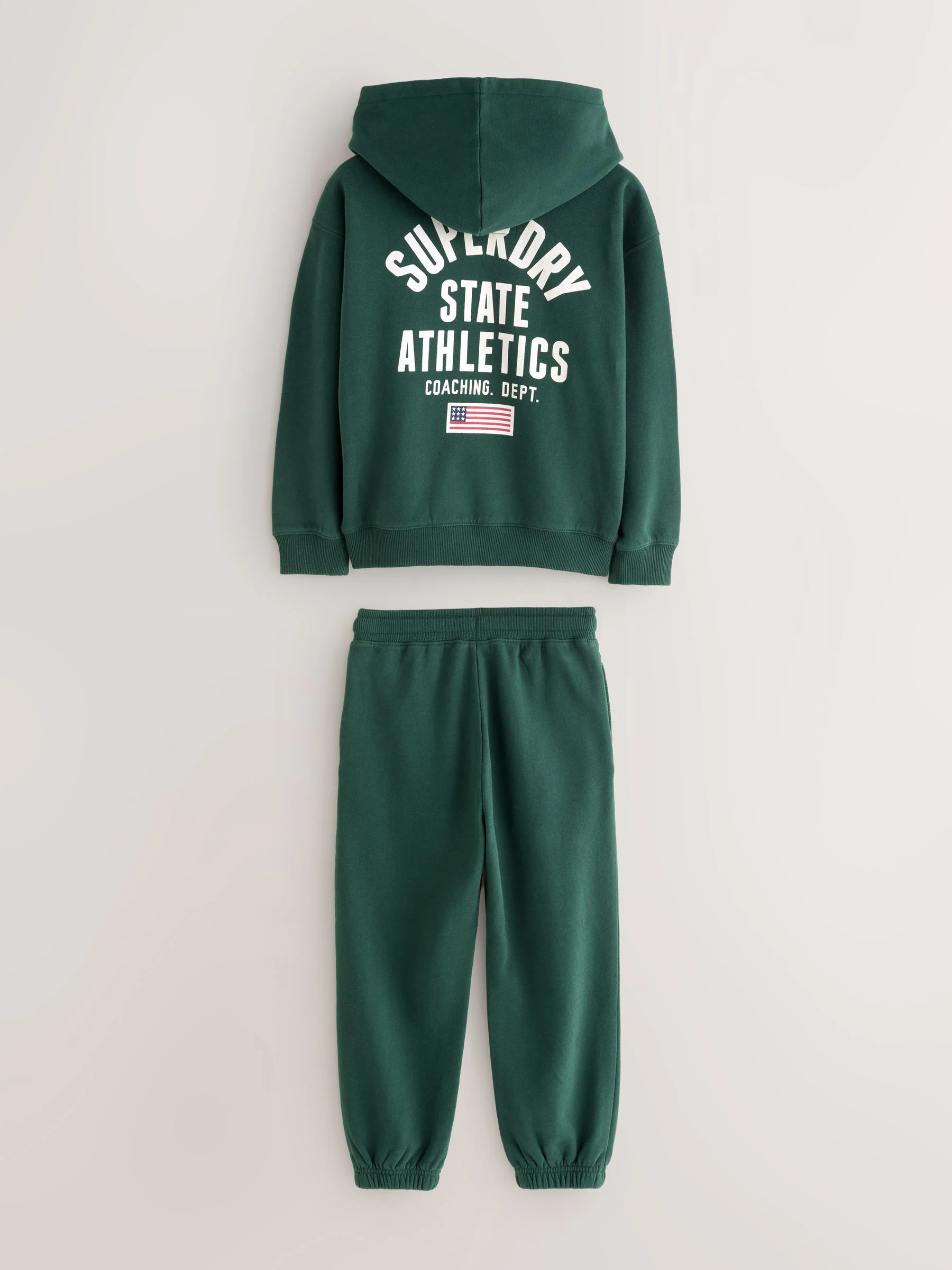 Groen, wit - Superdry joggingpak