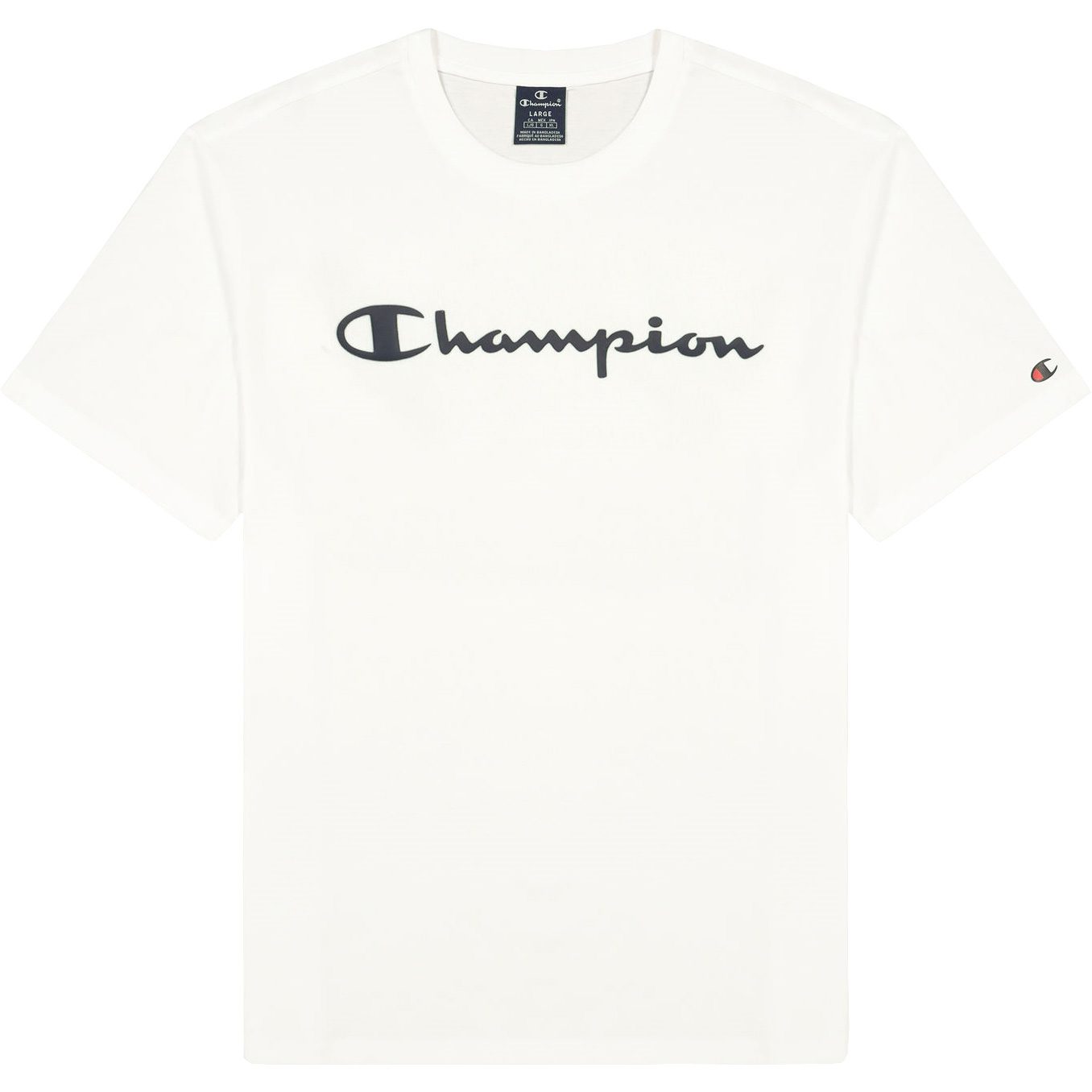 Champion Crewneck T-Shirt Kinder weiß