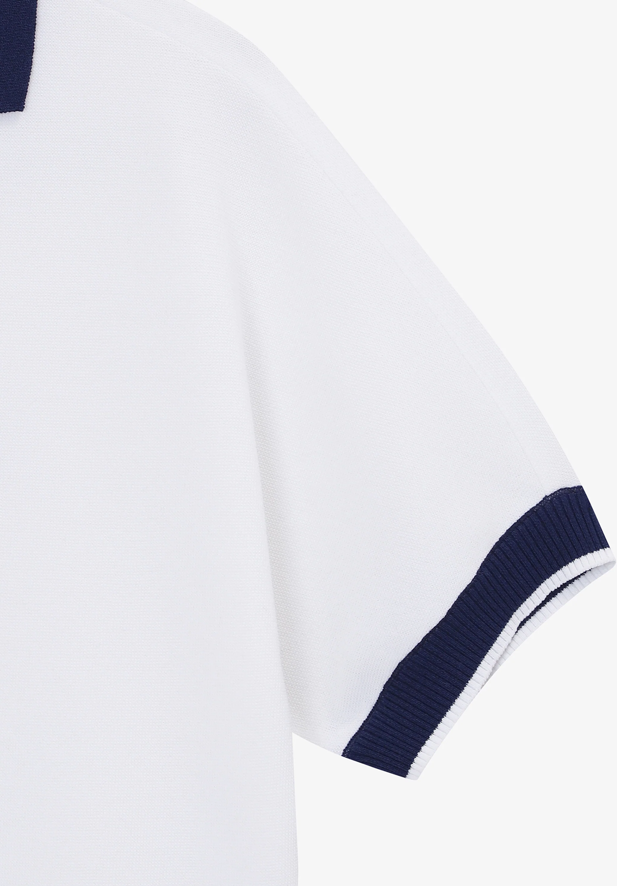 Polo en maille A.P.C. Golf - Blanc