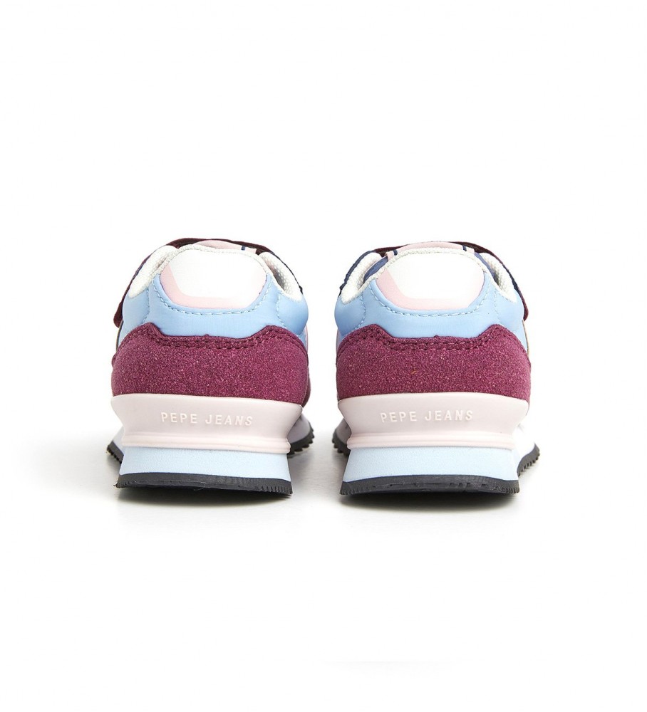 Tênis Pepe Jeans London Classic Gk cor bordô