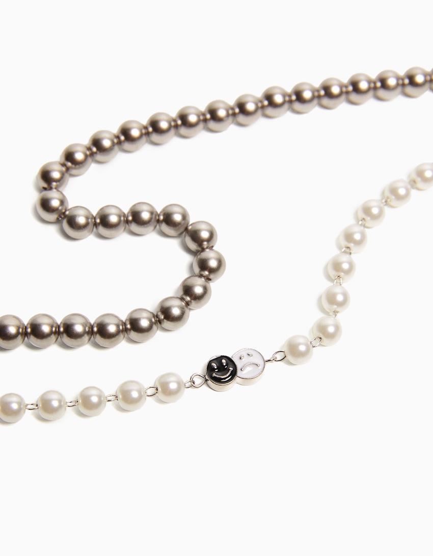 Conjunto de 2 colares de pérolas