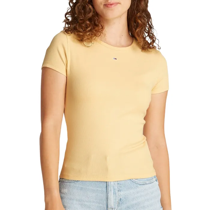 Tommy Hilfiger Essential Slim Rib-Knit Shirt Dames