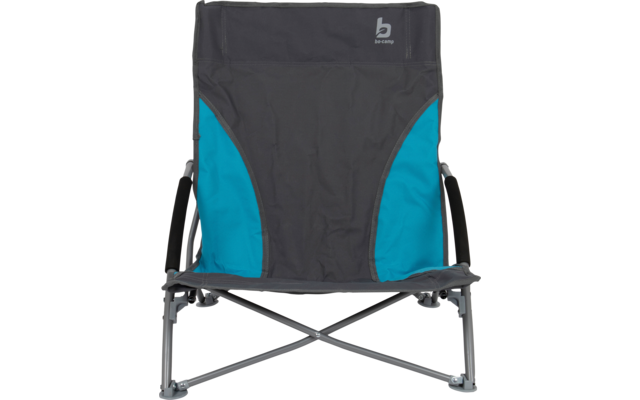 Bo-Camp Strandstuhl Kompakt Saint-Malo Blau/Grau