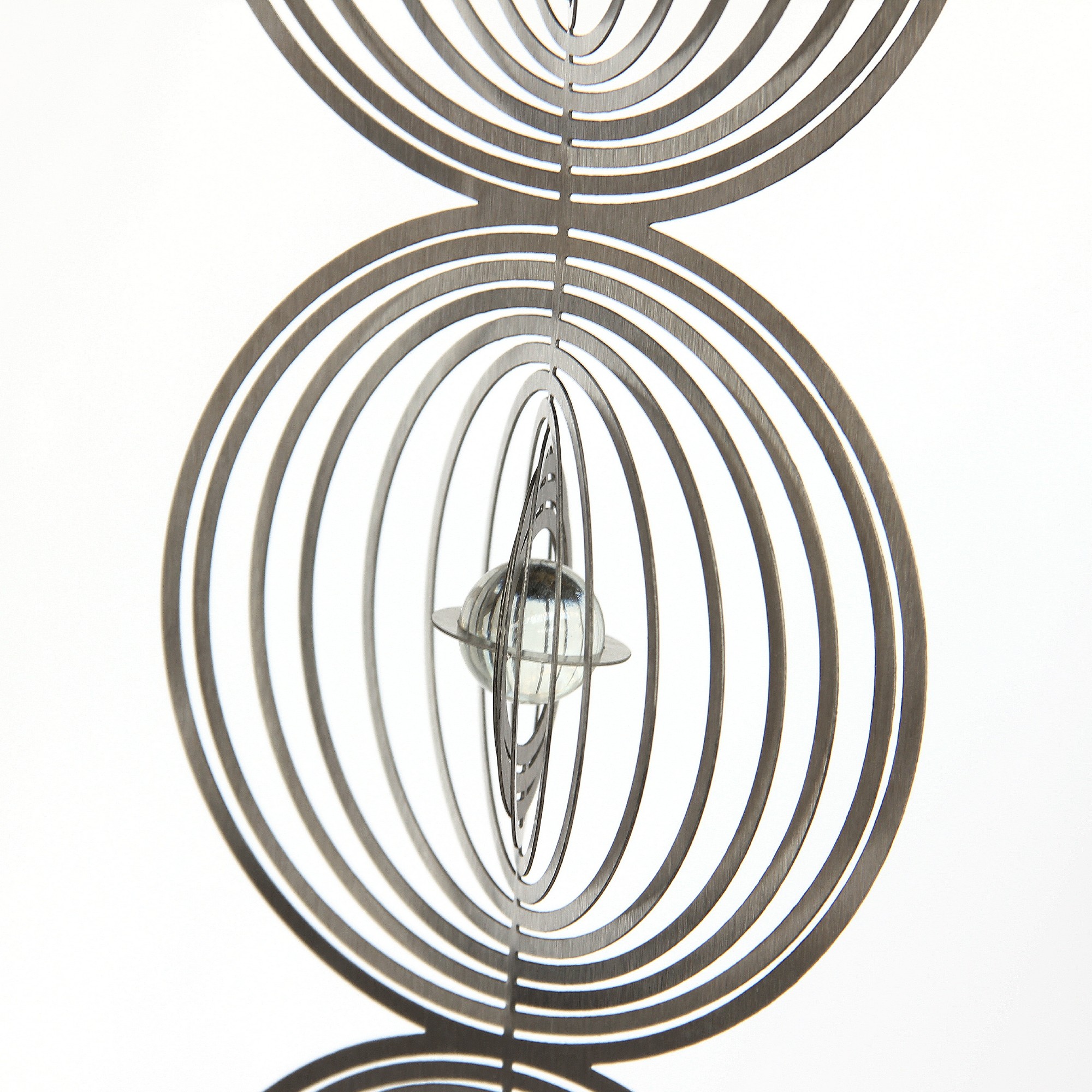 Windspiel '5 Kreise', silber, H 52 cm, B 10 cm günstig bestellen