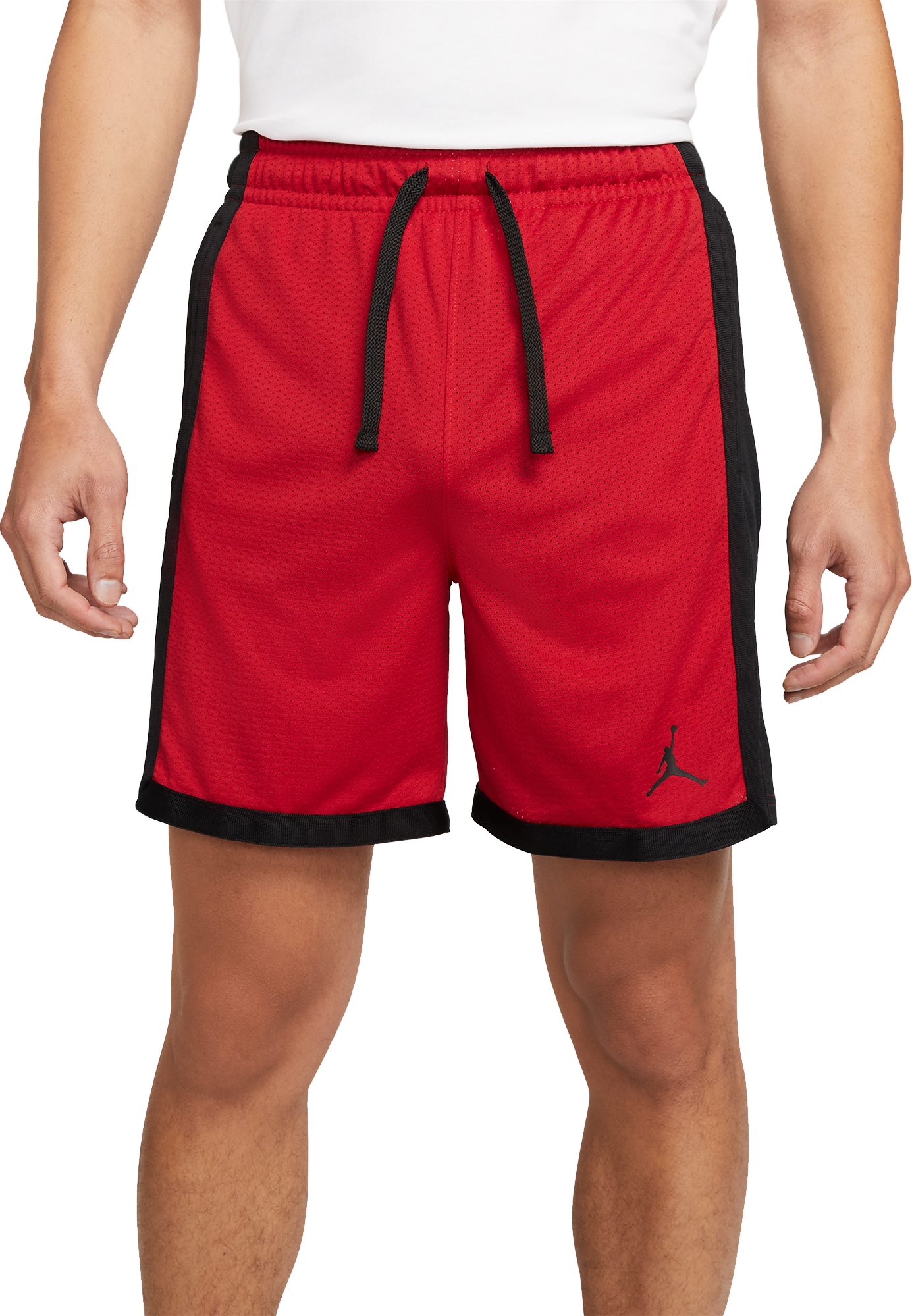 Jordan Air Knit Short Rot Schwarz F687