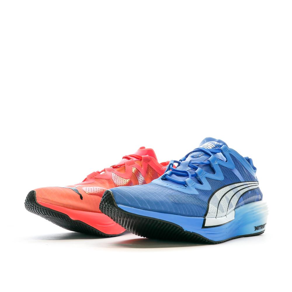 Puma Chaussures de running Bleu/Rouge Homme Puma Fast Nitro
