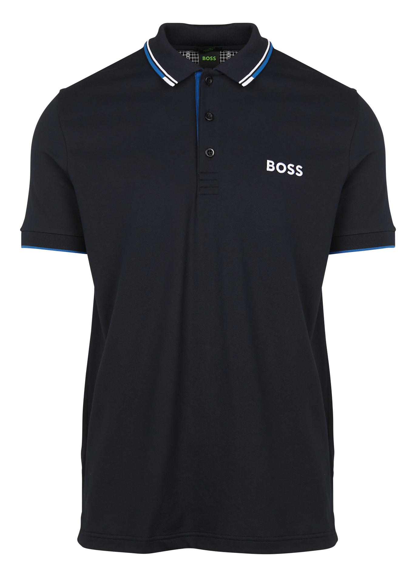 Polo en coton mélangé | Bleu
