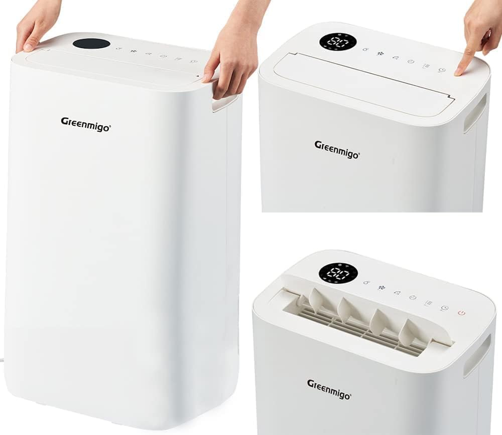 25L WiFi Luftentfeuchter mit Fernsteuerung,Ionisator,HEPA-Filter,Aktivkohlefilter,Raumentfeuchter Entfeuchter bis 70m²,4.5L Wassertank,Digitaler Feuchtigkeitsanzeige,Timer ALPHA-Q25 Pro WiFi